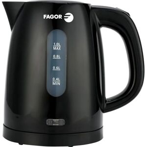 Hervidor de agua Fagor Teya Noir 1L, Apagado automático Hervidor de agua Fagor Teya Noir 1L, Apagado automático