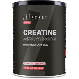 Zenement Creatine Monohydrate - 500g Micronized Powder Zenement Creatine Monohydrate - 500g Micronized Powder