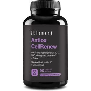 Zenement Antiox cellrenew - Support antioxidant & energy - 90 veg capsules Zenement Antiox cellrenew - Support antioxidant & energy - 90 veg capsules