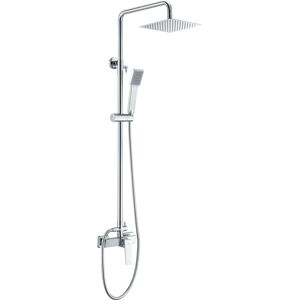 Mice Collection - Columna de Ducha Extensible en Negro Mate y Oro Rosa - Grifería Mice Collection - Columna de Ducha Extensible en Negro Mate y Oro Rosa - Grifería