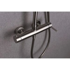 Columna de Ducha Ajustable en Acero Inoxidable - Interior/Exterior Columna de Ducha Ajustable en Acero Inoxidable - Interior/Exterior