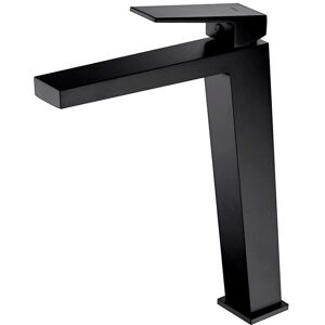 Mice - Modelo: BDAR025-3NG - Negro Mate - Grifo - Monomando de baño de caño alto Mice - Modelo: BDAR025-3NG - Negro Mate - Grifo - Monomando de baño de caño alto