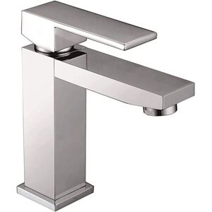 Robinet Monocommande Valencia Chrome - Mitigeur Lavabo - Robinet de Salle de Bain - Publicité Robinet Monocommande Valencia Chrome - Mitigeur Lavabo - Robinet de Salle de Bain - Publicité