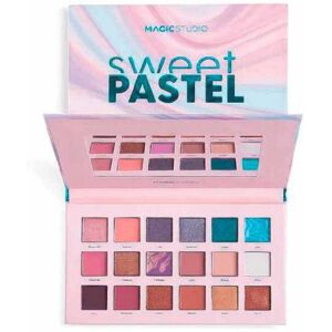Palette de 18 Ombres à Paupières Magic Studio Pastel Doux - Palette de maquillage - Publicité Palette de 18 Ombres à Paupières Magic Studio Pastel Doux - Palette de maquillage - Publicité
