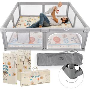 Tapis de jeu bébé Parque Xxl - 180x200 cm, Double face, Pliable, 1cm épaisseur - Publicité Tapis de jeu bébé Parque Xxl - 180x200 cm, Double face, Pliable, 1cm épaisseur - Publicité