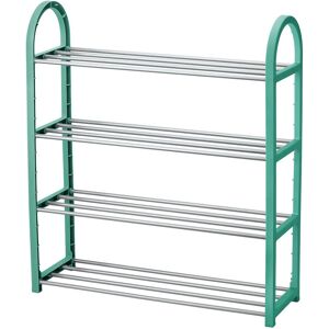 Groupon Shoe Rack - 4-Tier White Shoe Organizer Groupon Shoe Rack - 4-Tier White Shoe Organizer
