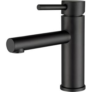 Valaz Valaz Robinet lavabo mono en laiton noir mat Serie Palancia - Publicité Valaz Valaz Robinet lavabo mono en laiton noir mat Serie Palancia - Publicité