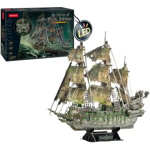 Puzzle 3D Navire Pirate ToyTown avec LED - Hollandais Volant (360 pièces) - Publicité Puzzle 3D Navire Pirate ToyTown avec LED - Hollandais Volant (360 pièces) - Publicité