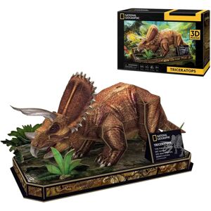 National Geographic Triceratops 3D-puslespil til børn 8+ National Geographic Triceratops 3D-puslespil til børn 8+