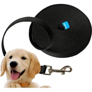 Edipets Zwarte nylon trainingslijn - Hondentrainingslijn Edipets Zwarte nylon trainingslijn - Hondentrainingslijn