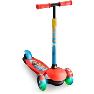 Patinete de luces LED Hot Wheels de tres ruedas - Para niños 3+ Patinete de luces LED Hot Wheels de tres ruedas - Para niños 3+