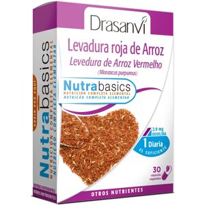 Drasanvi Arroz Rojo con Monacolina K 30 Cápsulas Drasanvi Arroz Rojo con Monacolina K 30 Cápsulas