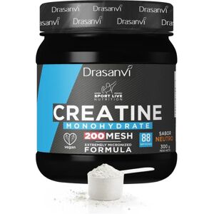 Drasanvi Brand Creatine Monohydrate - 200 Mesh, 300g Drasanvi Brand Creatine Monohydrate - 200 Mesh, 300g