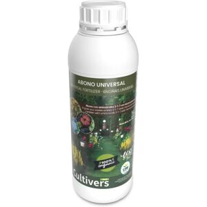CULTIVERS Engrais Liquide Écologique Universel - 1L NPK 4-1-7 - Publicité CULTIVERS Engrais Liquide Écologique Universel - 1L NPK 4-1-7 - Publicité
