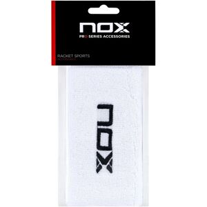 Nox Polsband - Stevige Zweetabsorberende Wit/Zwart Wristsbands Nox Polsband - Stevige Zweetabsorberende Wit/Zwart Wristsbands