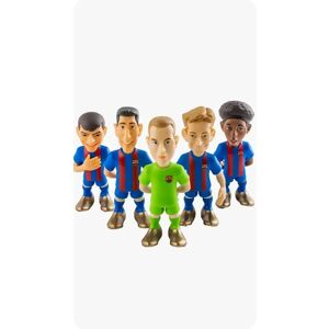 Set di Figure Minix FC Barcelona - 5 Pezzi - 7cm Set di Figure Minix FC Barcelona - 5 Pezzi - 7cm