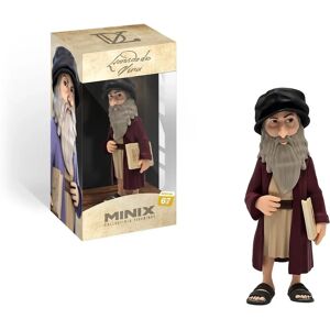 Minix Leonardo Da Vinci Figurine - 12cm Collectible - Art & History Minix Leonardo Da Vinci Figurine - 12cm Collectible - Art & History