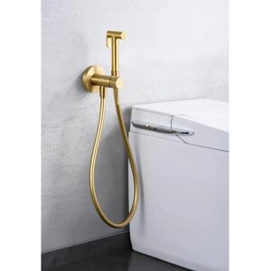 Mice Robinet Monocommande pour Bidet - Encastré - Or Brossé - Publicité Mice Robinet Monocommande pour Bidet - Encastré - Or Brossé - Publicité