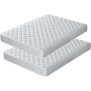 DAGOSTINO HOME Pack 2 Matelas Viscoélastiques - Réversibles, 90x190cm, 15cm - Publicité DAGOSTINO HOME Pack 2 Matelas Viscoélastiques - Réversibles, 90x190cm, 15cm - Publicité