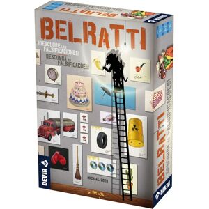 Devir Belratti - Bordspel - Coöperatief Kaartspel - Museum Vervalsing - 3-7 Spelers - 30 Min Devir Belratti - Bordspel - Coöperatief Kaartspel - Museum Vervalsing - 3-7 Spelers - 30 Min