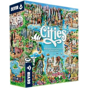 Devir Jogo de Mesa Cities - Divertido para maiores de 10 anos Devir Jogo de Mesa Cities - Divertido para maiores de 10 anos