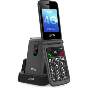 Telefono SPC Grey Stella 3 4G VoLTE con SOS, tasti XL, volume 103dB Telefono SPC Grey Stella 3 4G VoLTE con SOS, tasti XL, volume 103dB