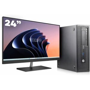 HP 800 G1 SFF i7-4770 16GB DDR3 256GB SSD Monitor 24" - PC de Escritorio HP 800 G1 SFF i7-4770 16GB DDR3 256GB SSD Monitor 24" - PC de Escritorio