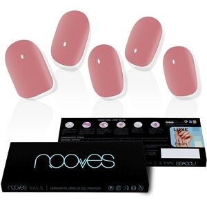 Nooves Dusty Rose Gel Nails - Premium Glam - 20 Units Nooves Dusty Rose Gel Nails - Premium Glam - 20 Units