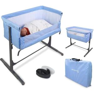 MOBICLINIC Moon berceau co-sleeper - hauteur réglable, respirant, ouverture latérale - Publicité MOBICLINIC Moon berceau co-sleeper - hauteur réglable, respirant, ouverture latérale - Publicité