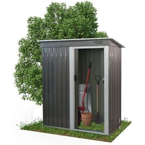 Nomi Abri de Jardin Mobiclinic - Toit Incliné, Porte Coulissante avec Serrure - Publicité Nomi Abri de Jardin Mobiclinic - Toit Incliné, Porte Coulissante avec Serrure - Publicité