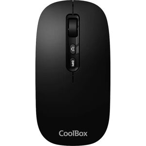 Ratón Inalámbrico CoolBox W02 - Ambidiestro, 1600 DPI Ratón Inalámbrico CoolBox W02 - Ambidiestro, 1600 DPI
