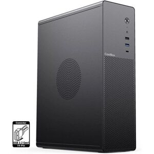 Case per PC CoolBox T100 Slim Micro ATX - Nero Case per PC CoolBox T100 Slim Micro ATX - Nero