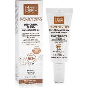 MartiDerm Pigment Zero DSP-Cream SPF50+ Creme de dia - Proteção contra manchas escuras MartiDerm Pigment Zero DSP-Cream SPF50+ Creme de dia - Proteção contra manchas escuras