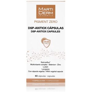 Martiderm Pigment Zero Dsp-Antiox Complément Alimentaire - 60 gélules - Publicité Martiderm Pigment Zero Dsp-Antiox Complément Alimentaire - 60 gélules - Publicité