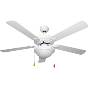 Ventilador de Techo Blanco Bastilipo Málaga - 132cm Ventilador de Techo Blanco Bastilipo Málaga - 132cm
