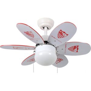 Bastilipo Sevilla Fútbol Club - Blanco y Rojo - Ventilador de Techo Bastilipo Sevilla Fútbol Club - Blanco y Rojo - Ventilador de Techo
