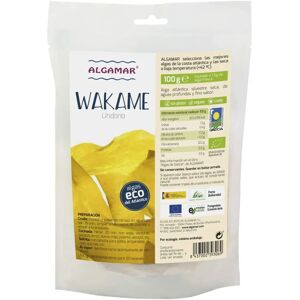 Algamar Wakame Algas Marinas - Orgánico, 100 g Algamar Wakame Algas Marinas - Orgánico, 100 g