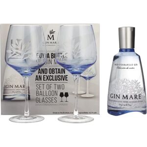Gin Mare Mediterrane Gin - Premium, Olijven, Kruiden - 0,7L Cadeauset Gin Mare Mediterrane Gin - Premium, Olijven, Kruiden - 0,7L Cadeauset