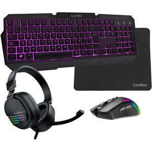 Pack Gaming Deep - Clavier et Souris - Noir - Publicité Pack Gaming Deep - Clavier et Souris - Noir - Publicité