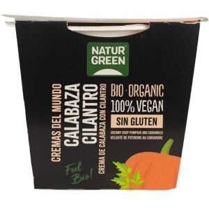 NaturGreen Creme de abóbora e coentro orgânico - 310 g NaturGreen Creme de abóbora e coentro orgânico - 310 g