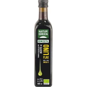 NaturGreen Organic Cold-Pressed Flaxseed Oil - 500ml NaturGreen Organic Cold-Pressed Flaxseed Oil - 500ml