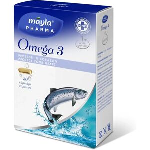 Mayla Omega 3 - Suplemento de Aceite de Pescado - 30 Cápsulas Mayla Omega 3 - Suplemento de Aceite de Pescado - 30 Cápsulas