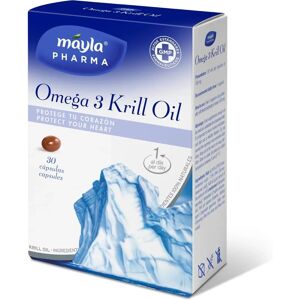 Mayla Omega 3 Krill Oil - Supports Heart & Brain - Dietary Supplement Mayla Omega 3 Krill Oil - Supports Heart & Brain - Dietary Supplement
