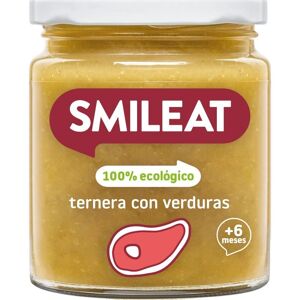 Smileat Carne de Vitela com Legumes +6M 230g - Comida para bebê Smileat Carne de Vitela com Legumes +6M 230g - Comida para bebê