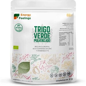 Energy Feelings Organic Wheatgrass Powder XXL Pack 1kg Energy Feelings Organic Wheatgrass Powder XXL Pack 1kg