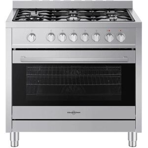 Vitrokitchen ST9060IB - Acier inoxydable - Cuisinière indépendante - Publicité Vitrokitchen ST9060IB - Acier inoxydable - Cuisinière indépendante - Publicité