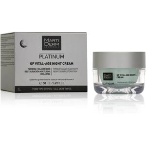 MartiDerm Platinum GF Vital-Age Night Cream - Night Face Moisturizer for All Skin Types MartiDerm Platinum GF Vital-Age Night Cream - Night Face Moisturizer for All Skin Types