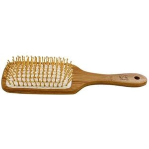NaturaBIO Cosmetics Large Bamboo Hair Brush - Hair Brush NaturaBIO Cosmetics Large Bamboo Hair Brush - Hair Brush