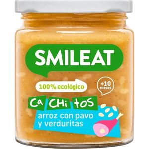 Alimentos Orgânicos para Bebês Smileat - Peru & Arroz com Legumes - 230g Alimentos Orgânicos para Bebês Smileat - Peru & Arroz com Legumes - 230g