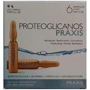 Praxis Proteoglycans 6 ampoules - Traitement cosmétique contre le vieillissement de la peau - Publicité Praxis Proteoglycans 6 ampoules - Traitement cosmétique contre le vieillissement de la peau - Publicité